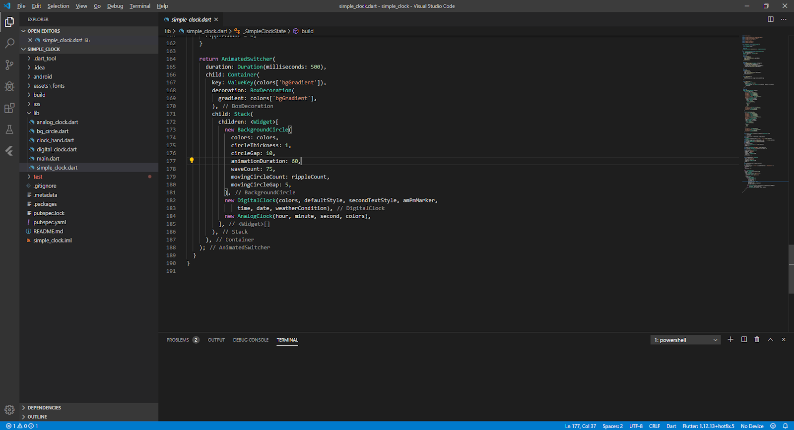 Animation with variables
