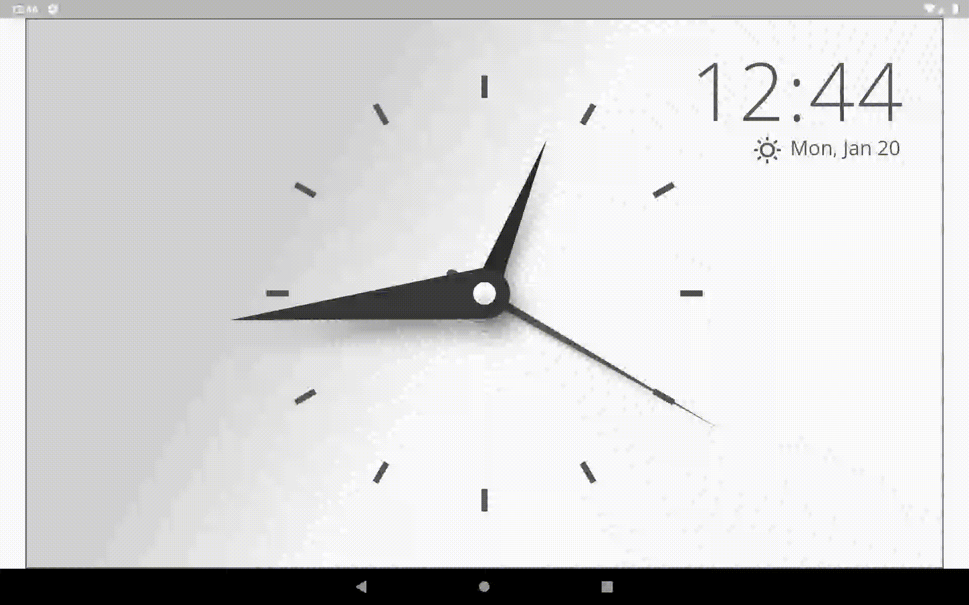 My final clock